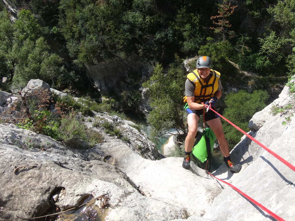 Canyoning sportive